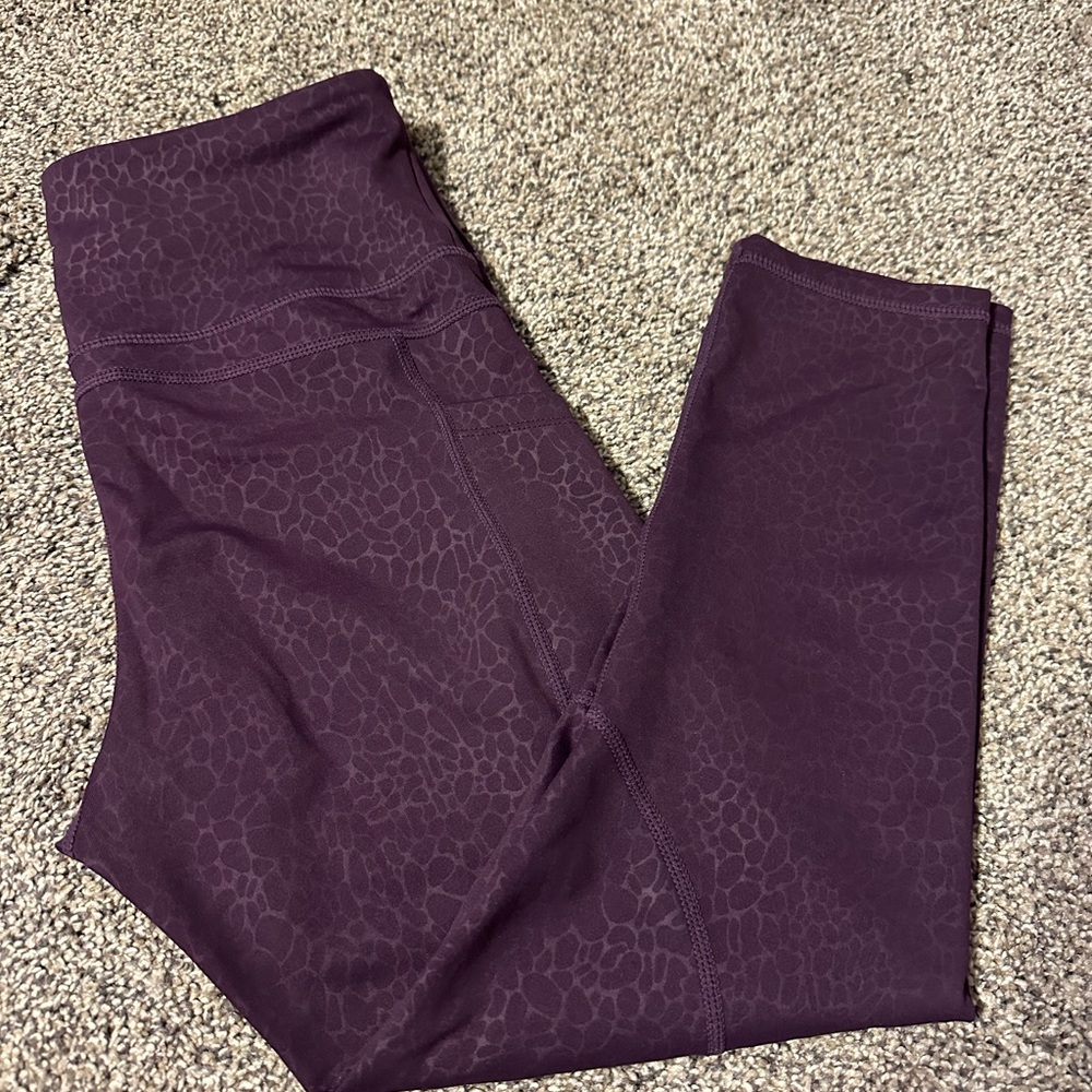 Zyia Plum River Stone LNT Hi Rose Capri 20”